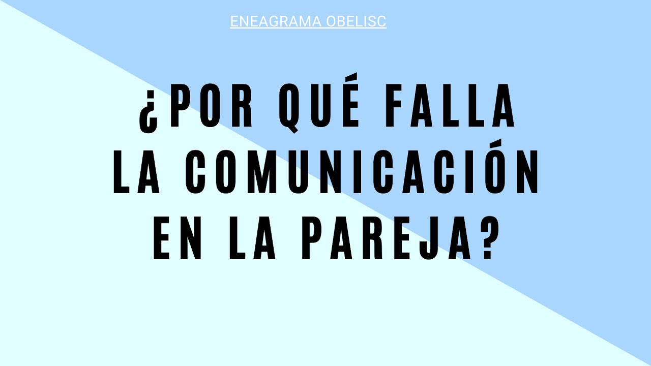 falta de comunicación en la pareja