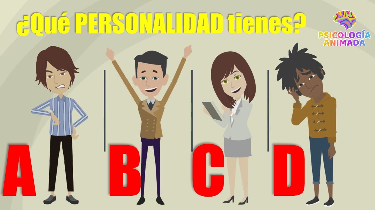 personalidad tipo a b c d