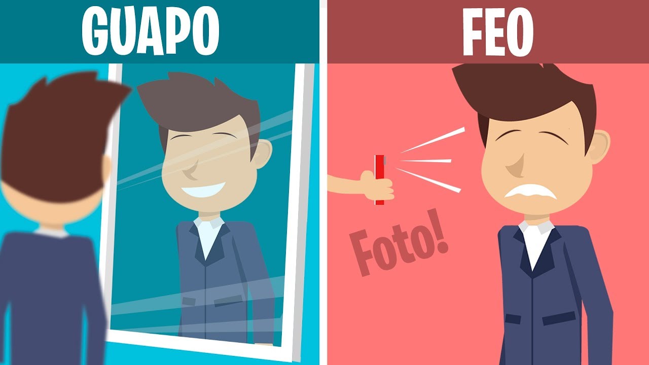 porque me veo flaco en el espejo