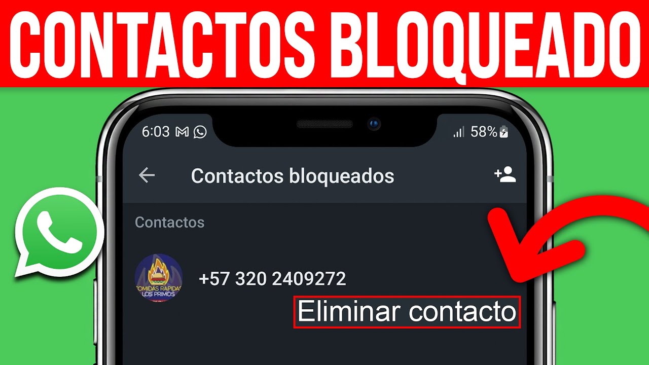 si elimino un contacto bloqueado se desbloquea