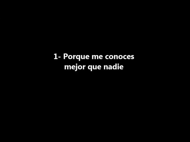 50 razones por las que te quiero