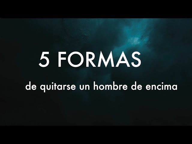 como quitarse de encima a un hombre obsesionado