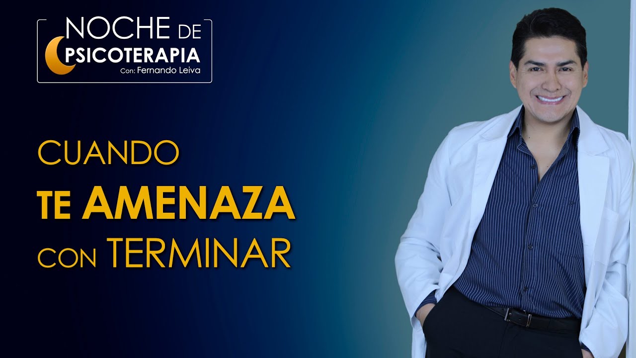 cuando un hombre te amenaza con dejarte