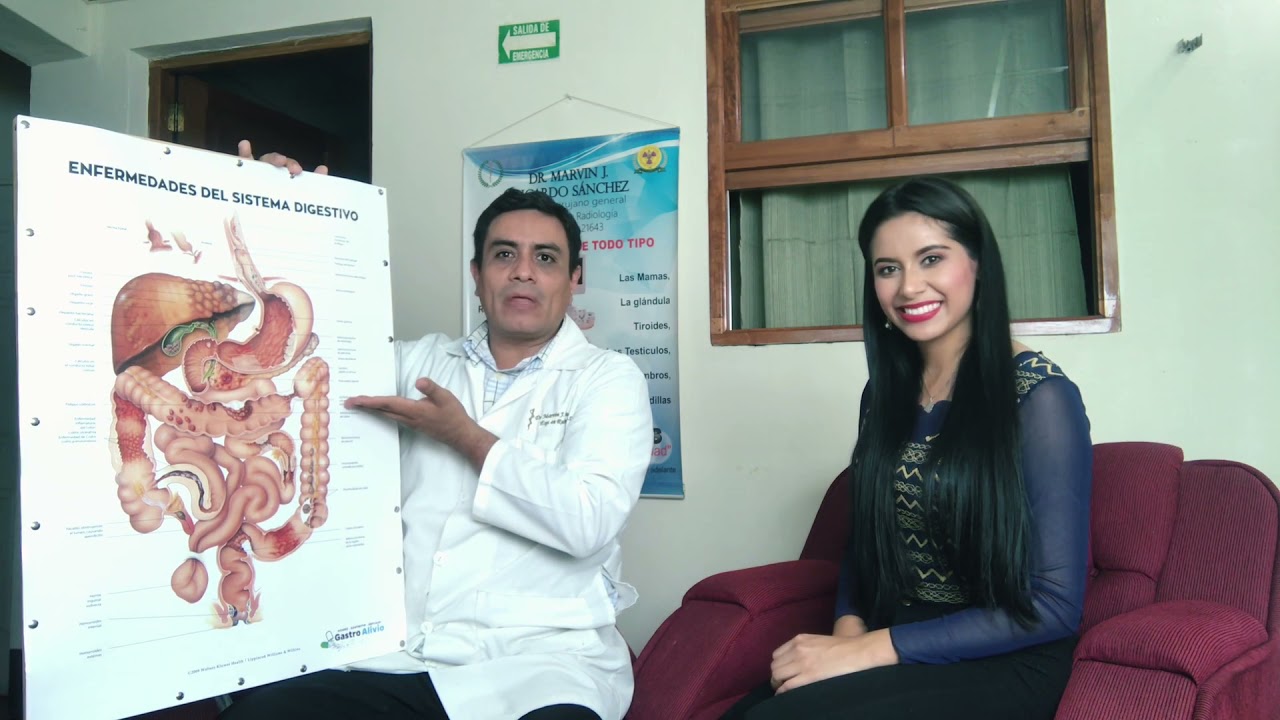 inflamado en la boca del estomago
