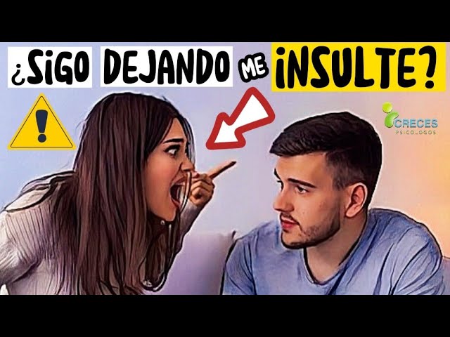 mi pareja me insulta cuando discutimos