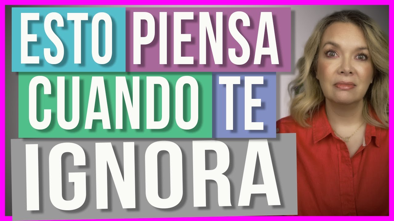 porque me ignora si antes me miraba