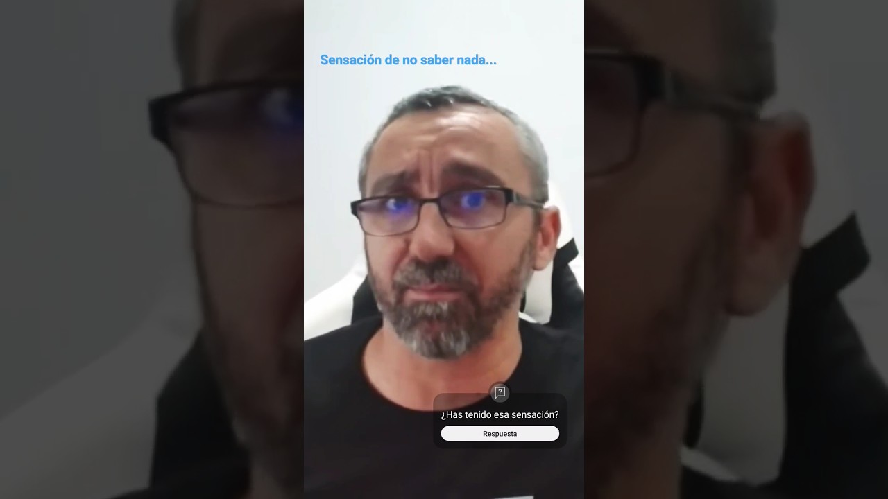 sensación de no saber nada antes de un examen