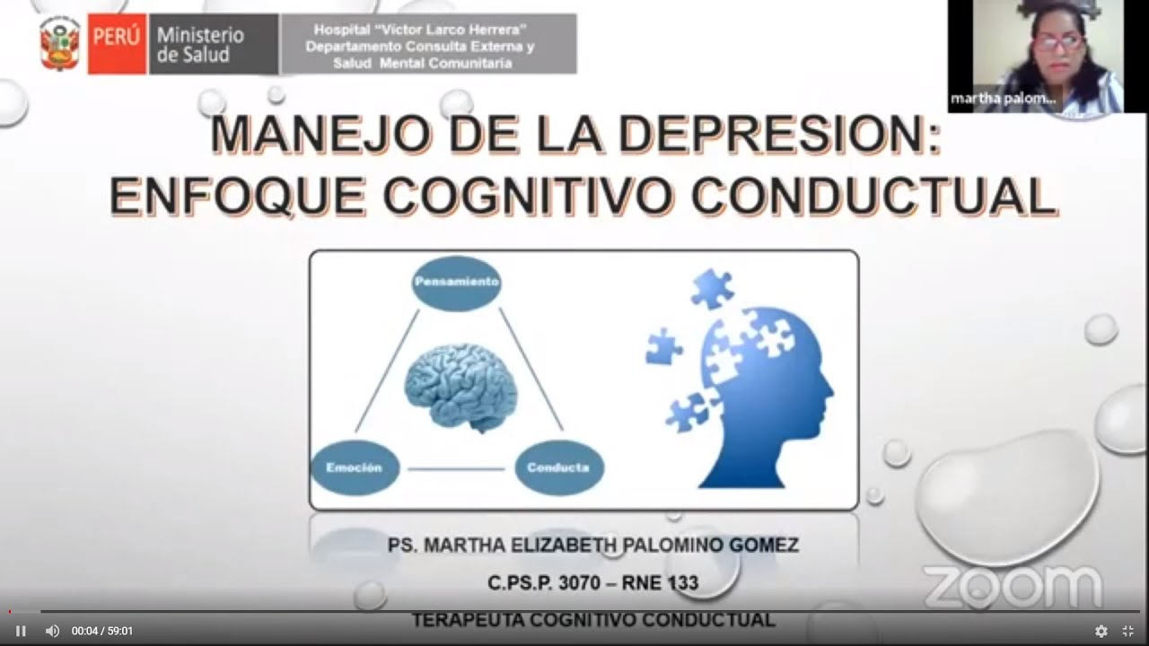 como trabajar la depresion en terapia