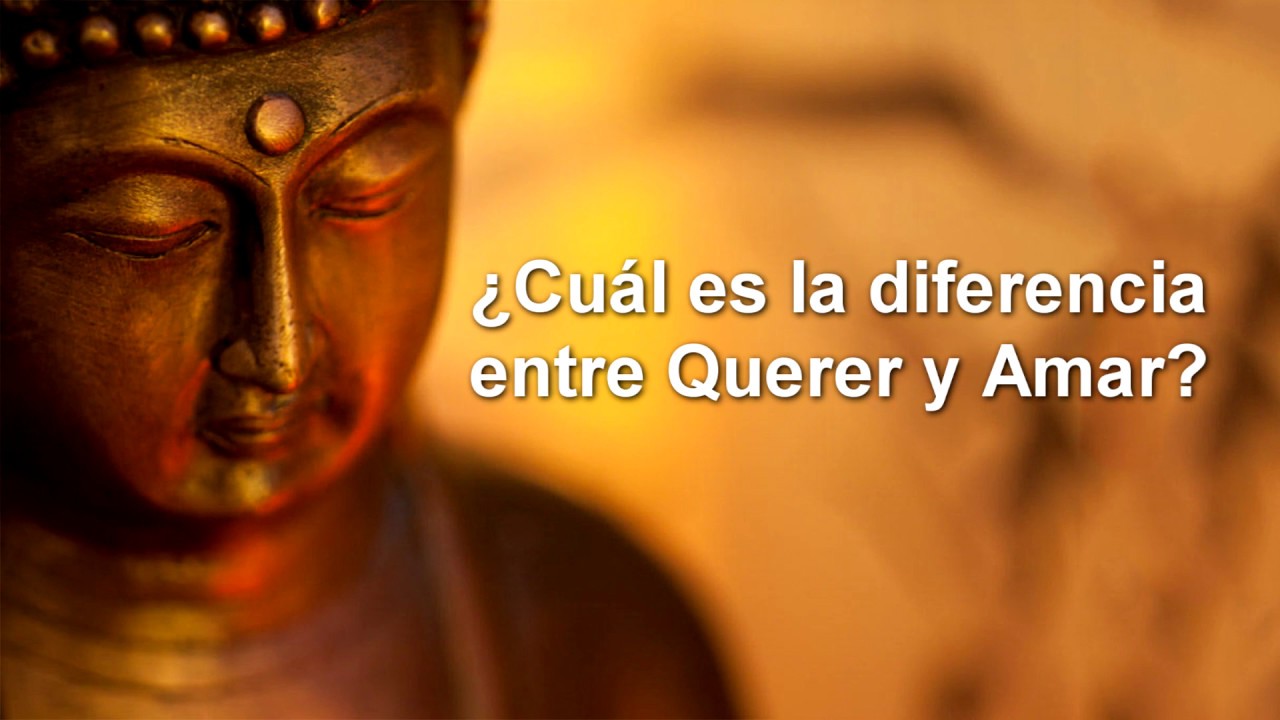 diferencia entre querer y amar buda