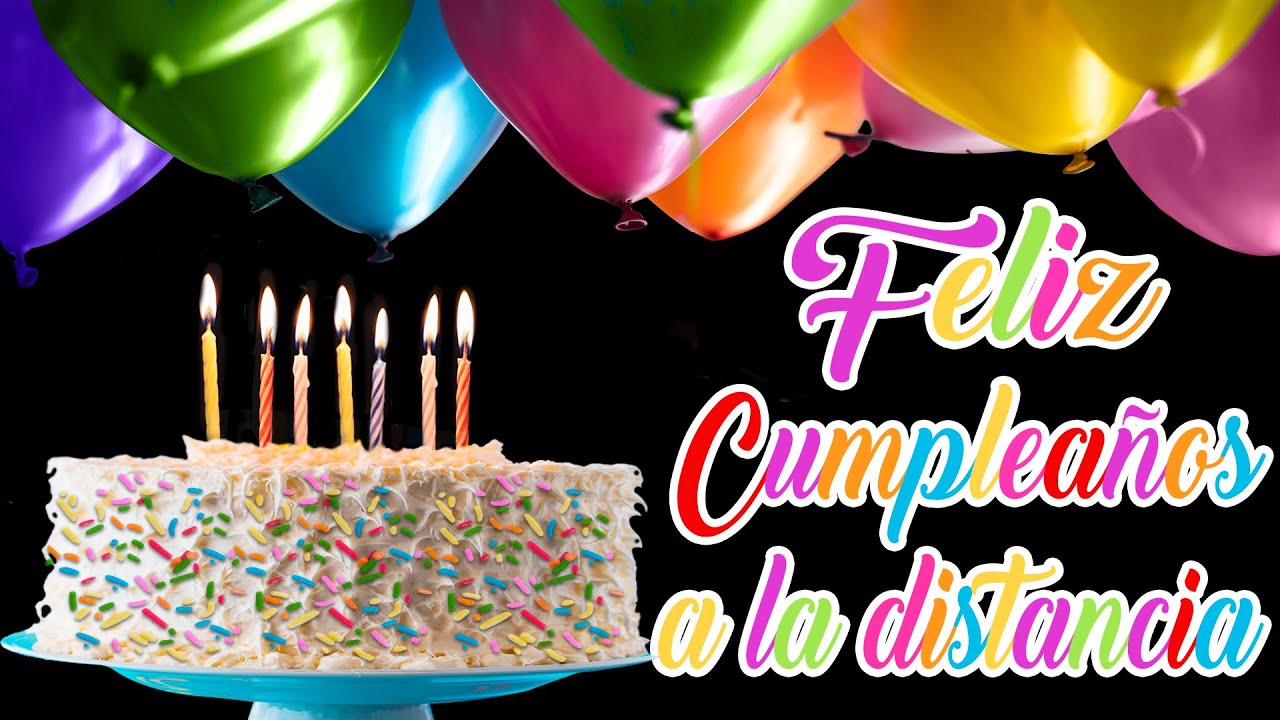 feliz cumpleaños hijo desde la distancia
