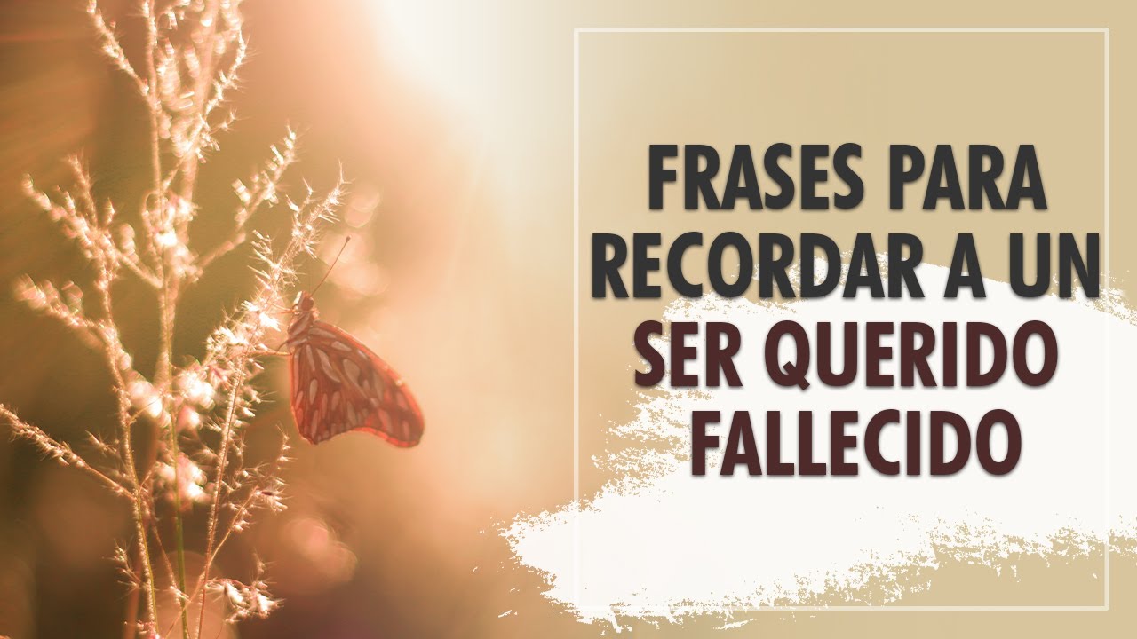 frases para una persona que ya no esta