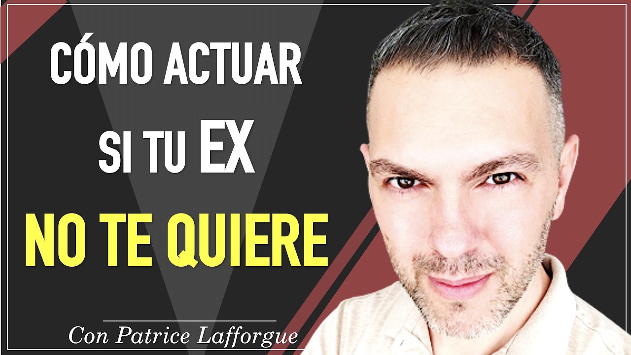 mi ex ya no me ve como pareja