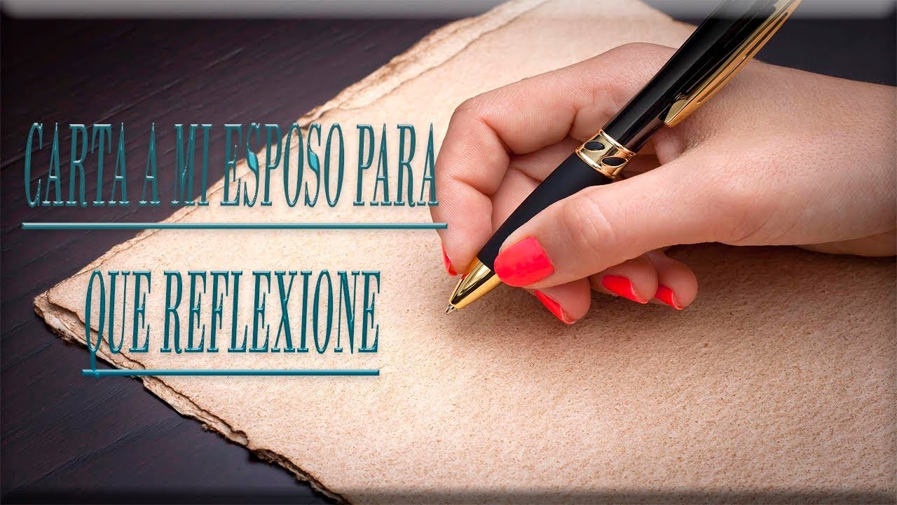 carta para tu esposo que te traiciono