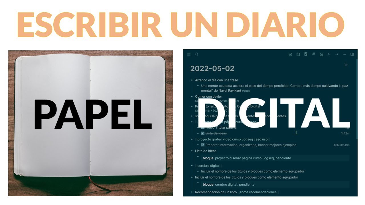 crear un diario personal en internet