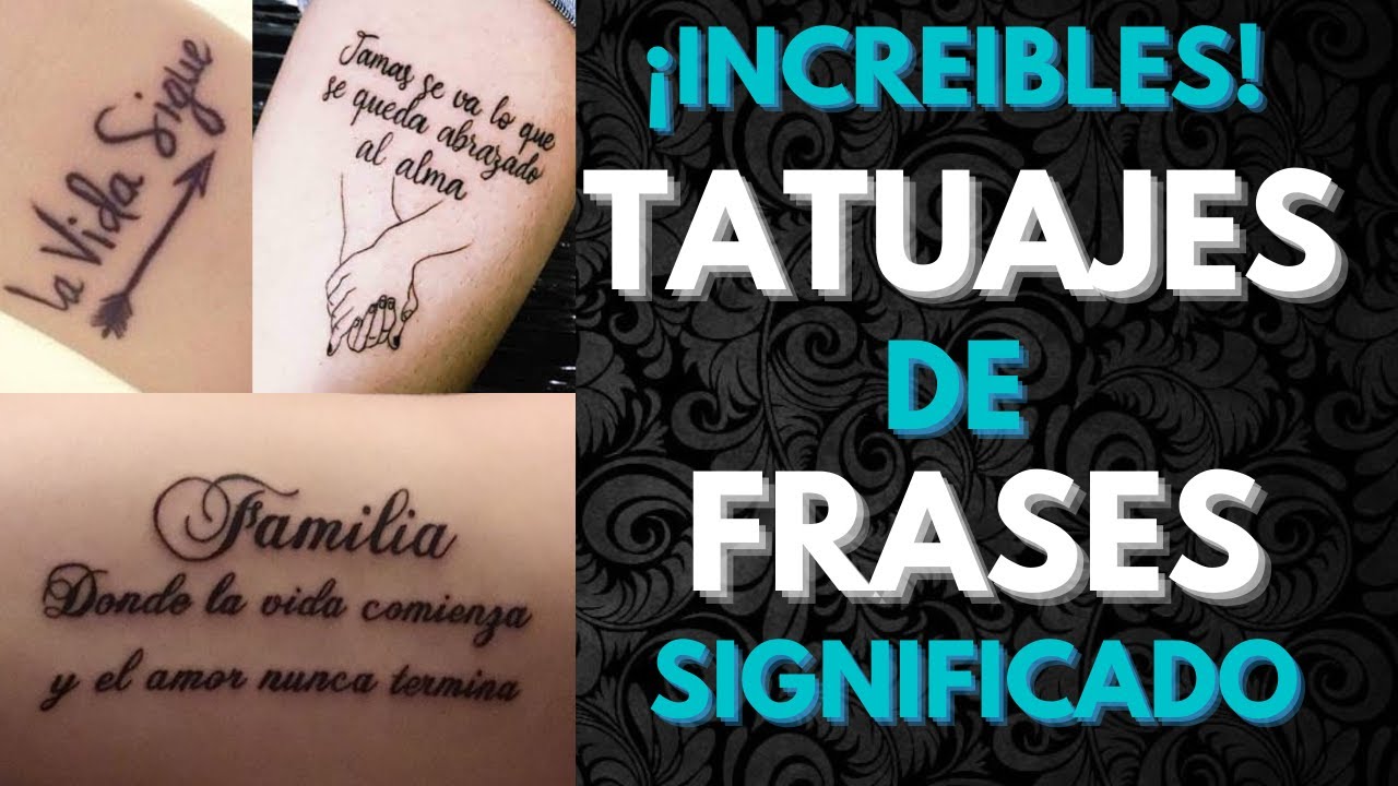 tatuajes con frases de la vida para hombres