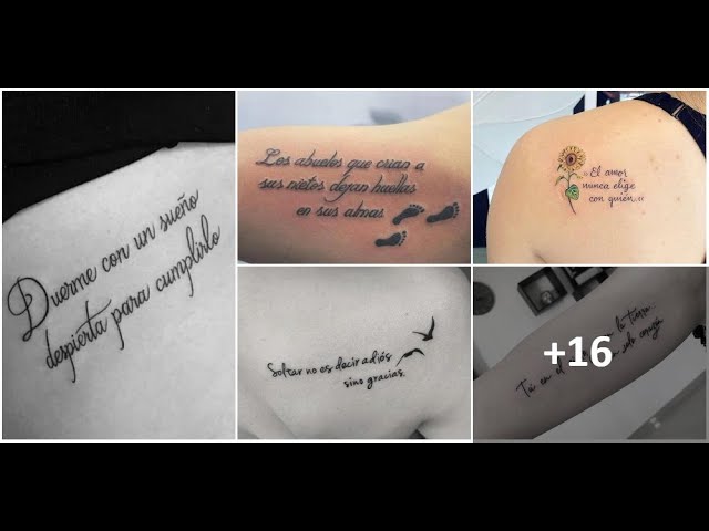 tatuajes para mujeres con frases y su significado